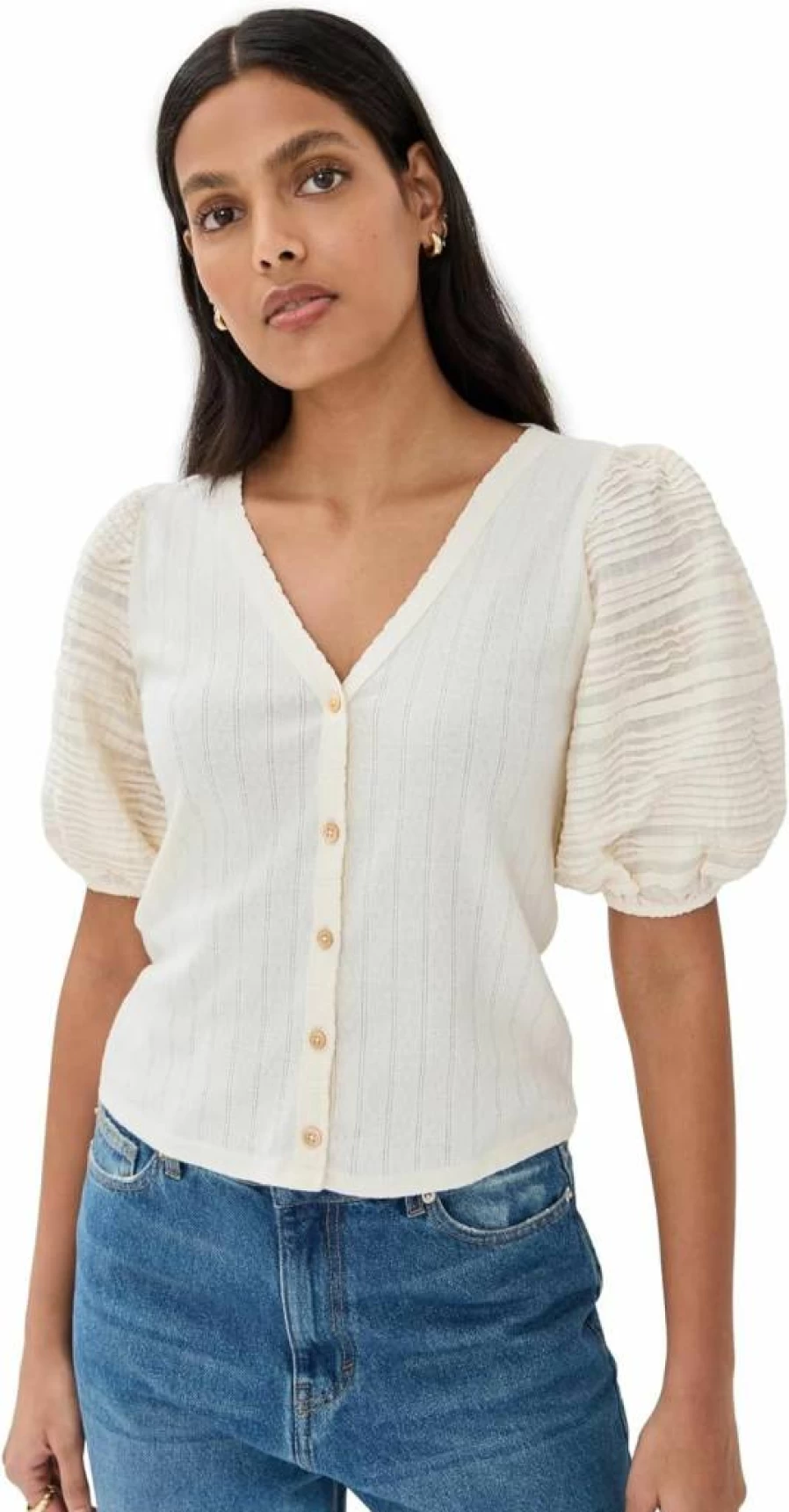 Sea Women's Myra Cotton Short Sleeve Top & Shorts Combo Set