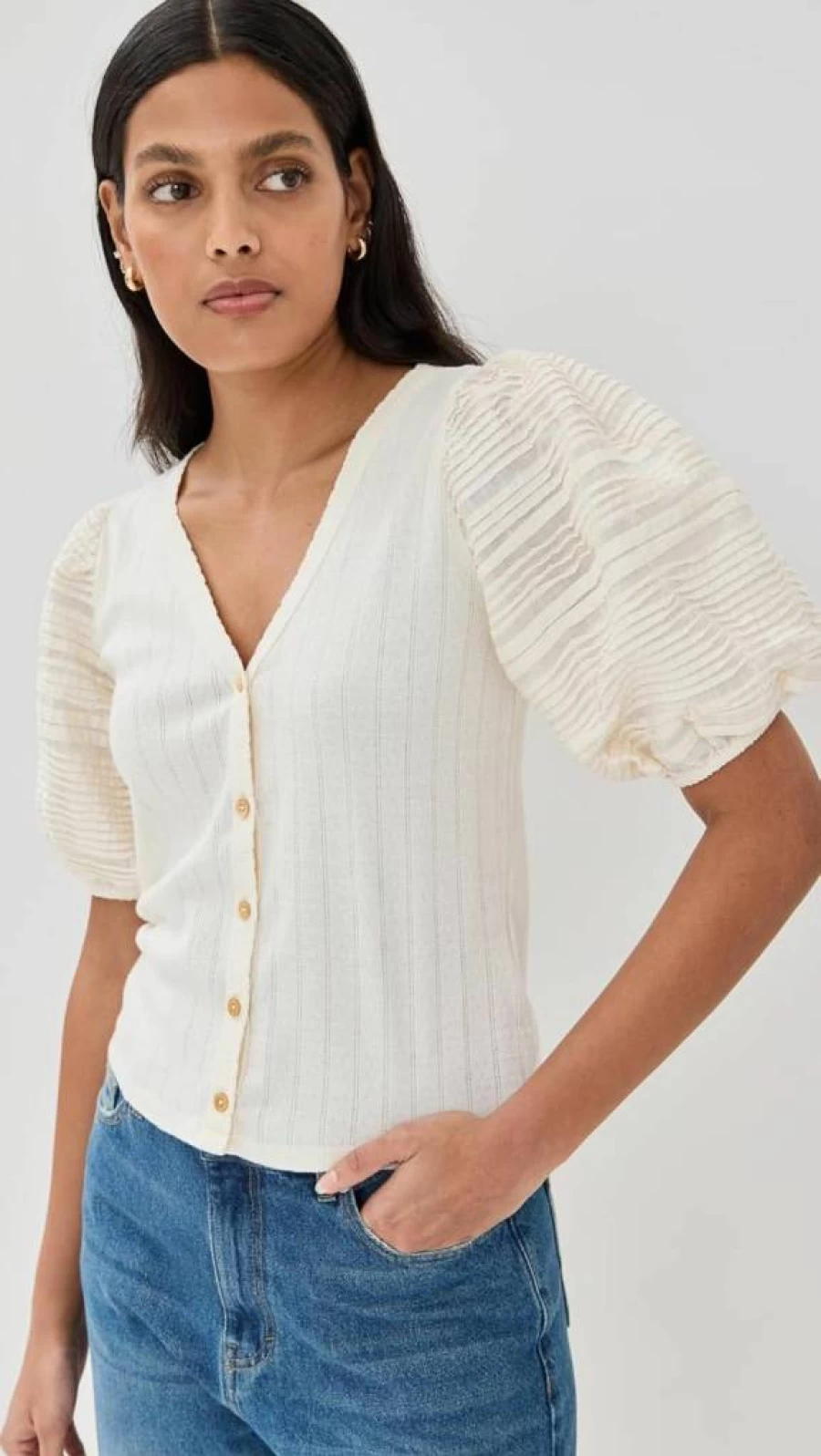 Sea Women's Myra Cotton Short Sleeve Top & Shorts Combo Set