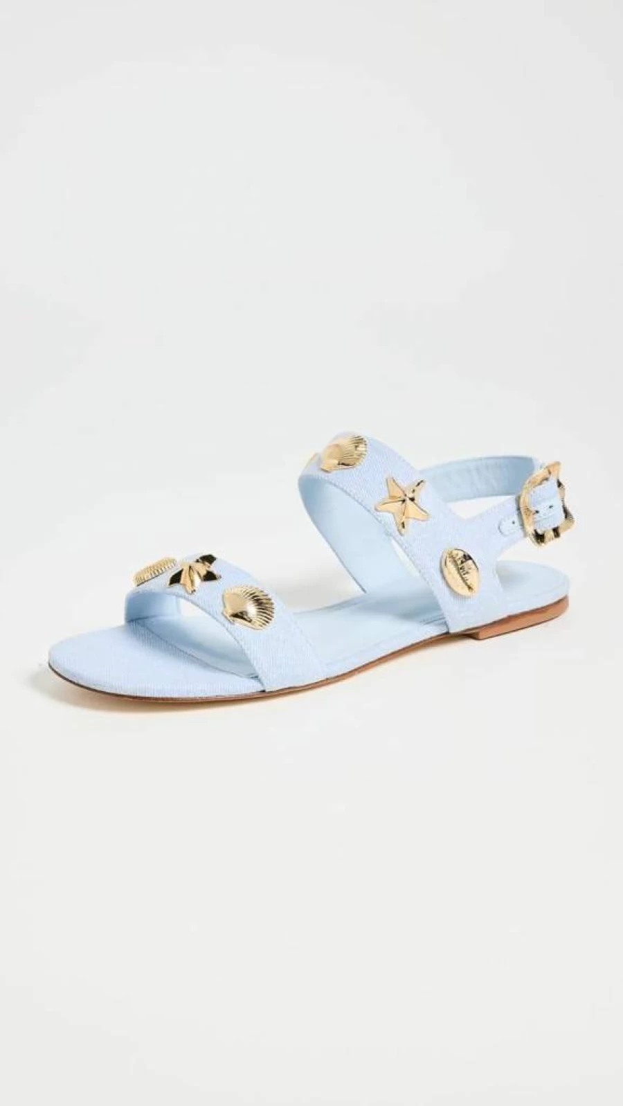 Larroude Women's Madison Flat Sandals – Comfortable Summer Slide Sandals for Women