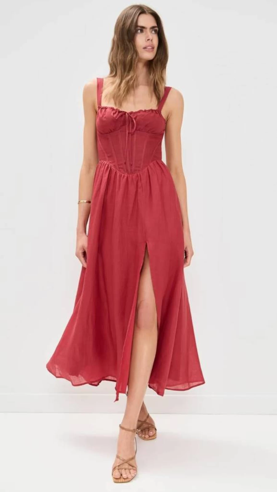Bardot Esra Midi Dress for Women - Elegant Feminine Style