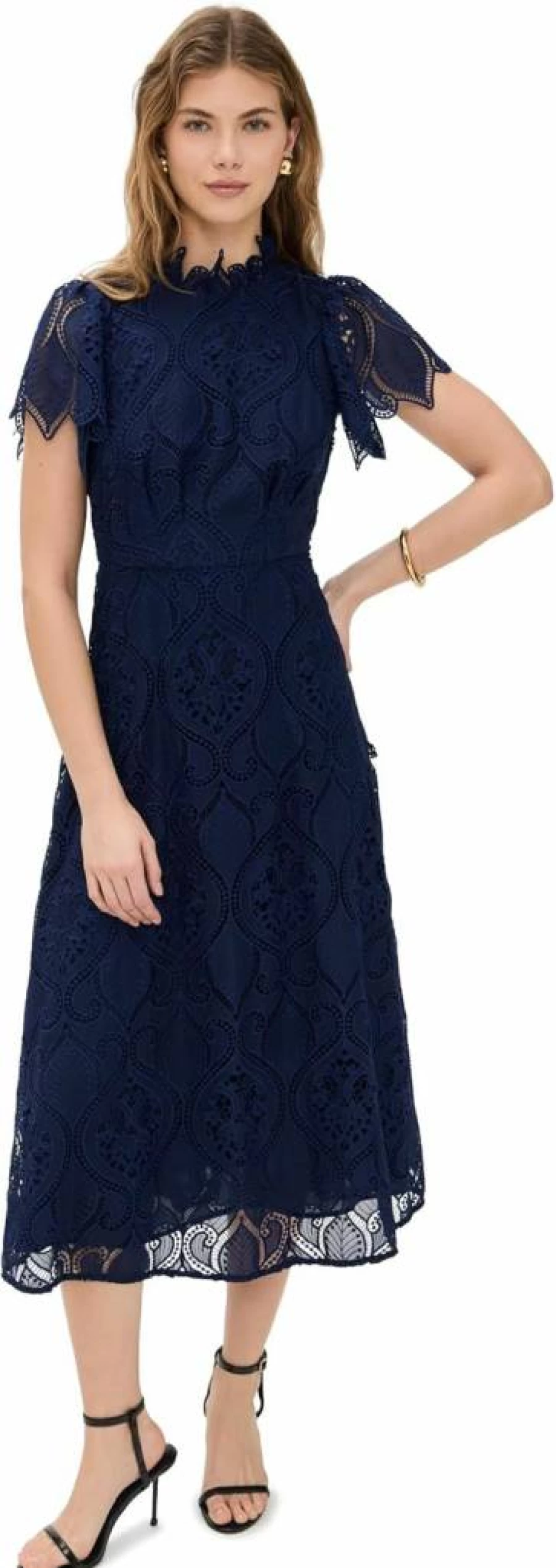 Shoshanna Women's Norma Floral Wrap Dress with V-Neck and Belt for Elegant Occasions