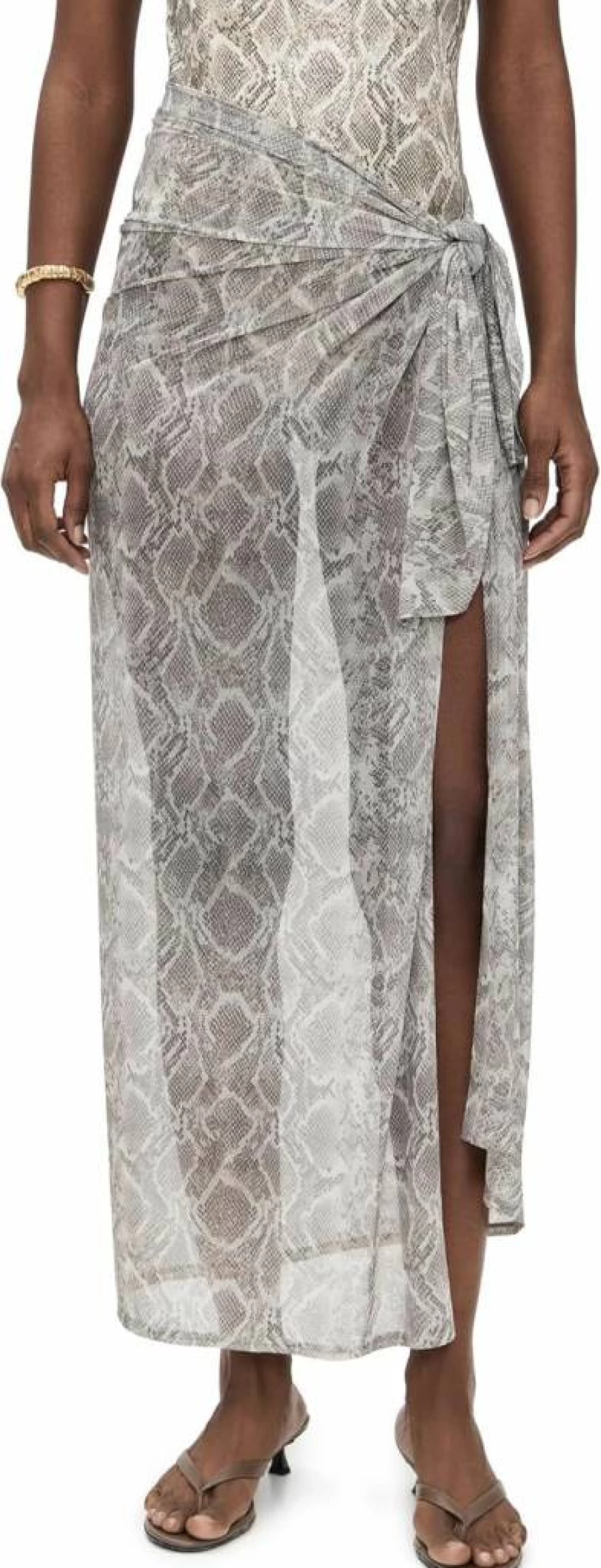 Good American Women's Beach Sarong - Lightweight Mesh Cover-Up for Summer