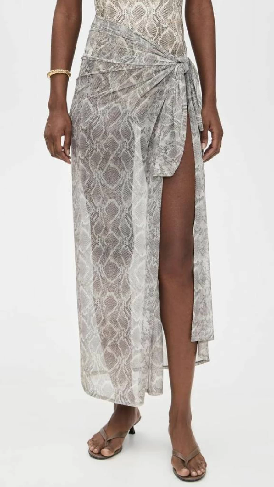 Good American Women's Beach Sarong - Lightweight Mesh Cover-Up for Summer