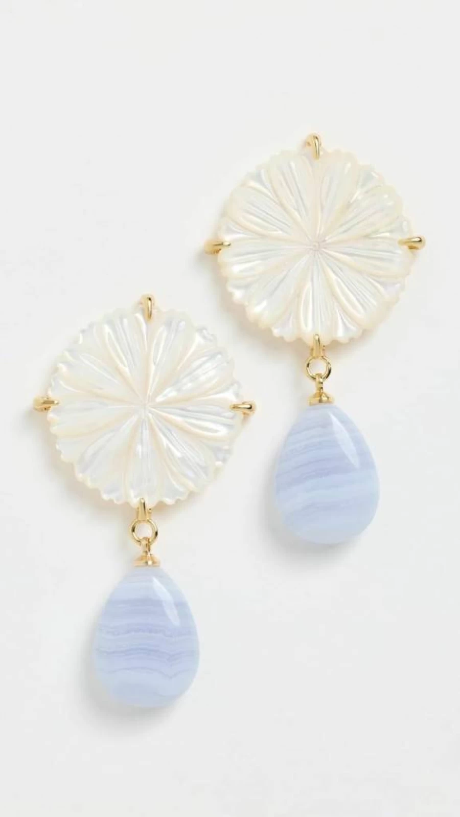 Lizzie Fortunato Umi Drop Earrings for Women - Handcrafted Bohemian Dangle Earrings