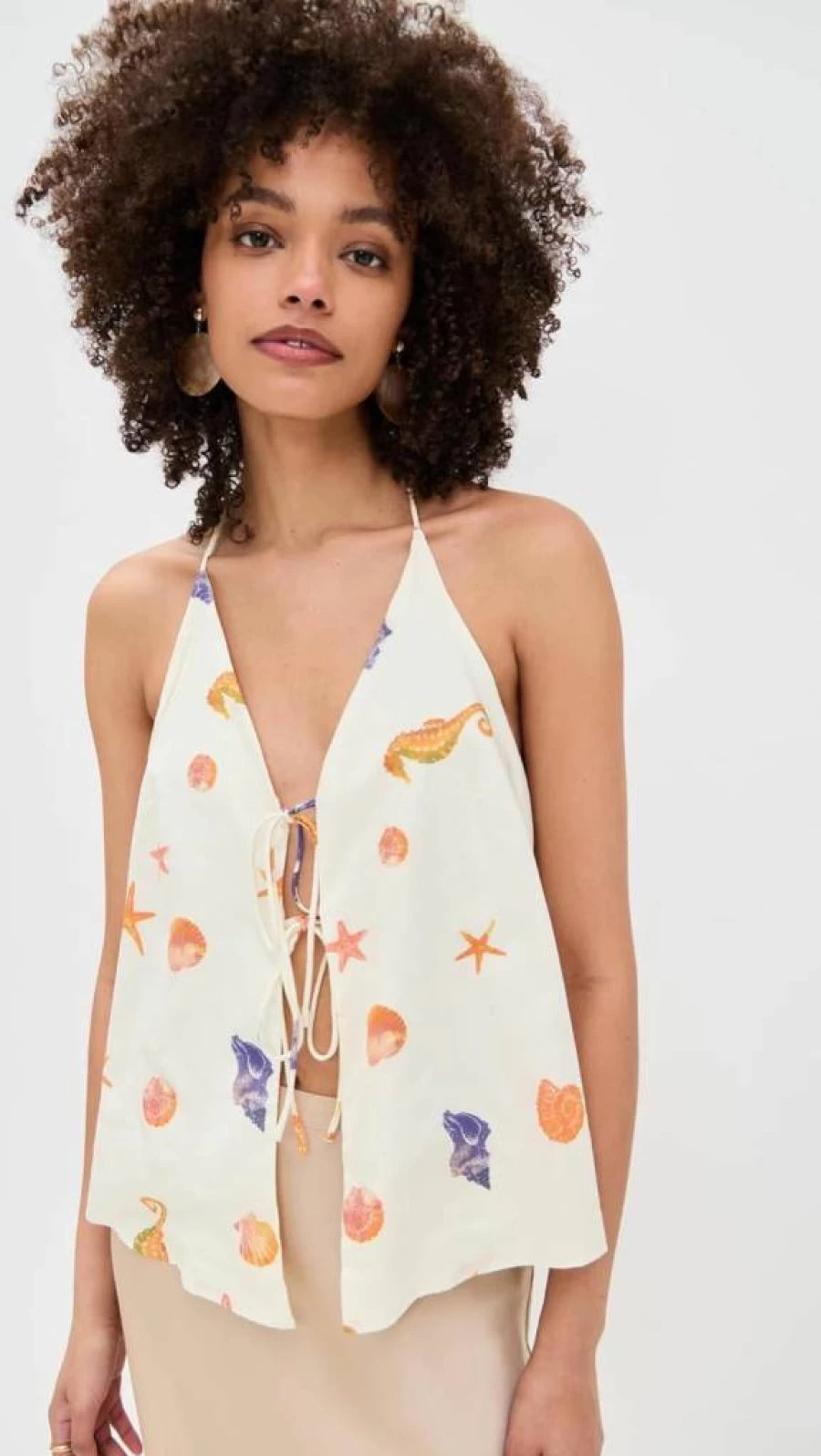 Line & Dot Women's Edwina Top - Stylish Casual Blouse for Everyday Wear