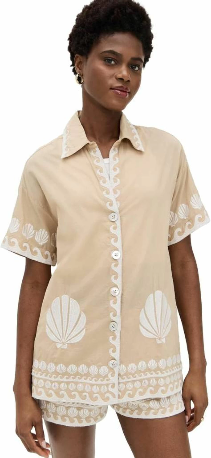 Show Me Your Mumu Women's Parker Button Down Shirt - Stylish Casual Blouse for Women
