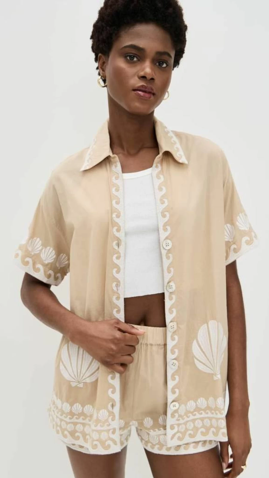 Show Me Your Mumu Women's Parker Button Down Shirt - Stylish Casual Blouse for Women