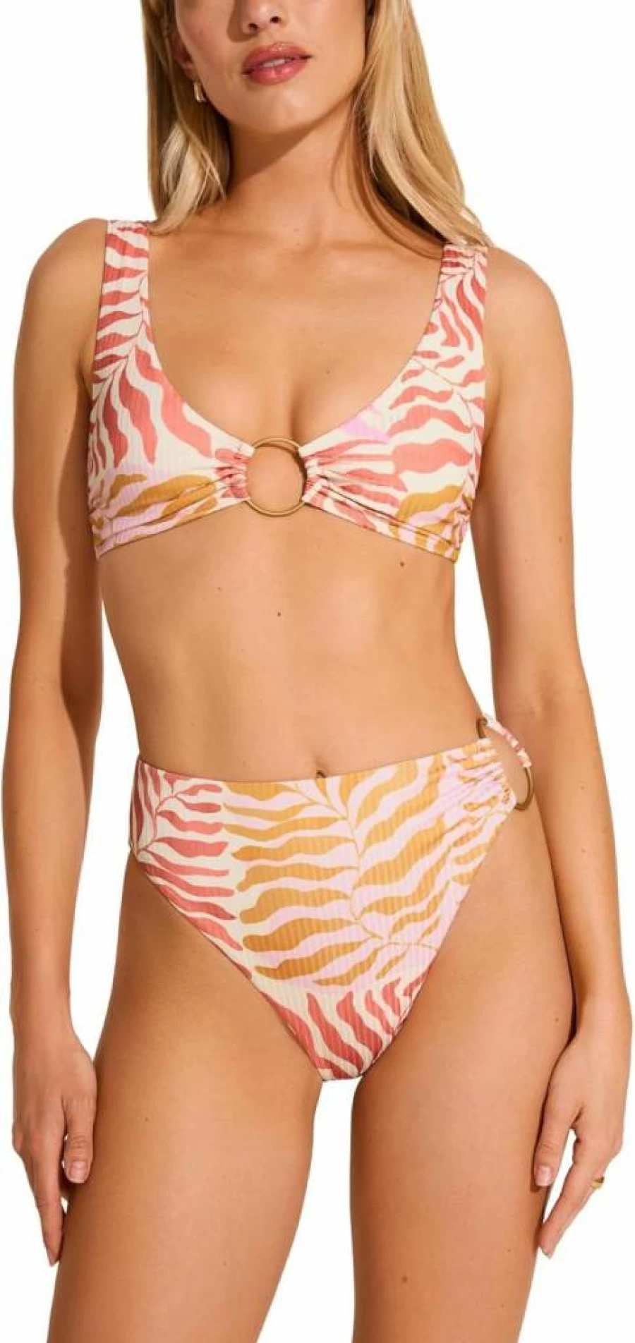 Vitamin A Skylar Ecorib Bikini Top - Women's Sustainable Swimwear Separates