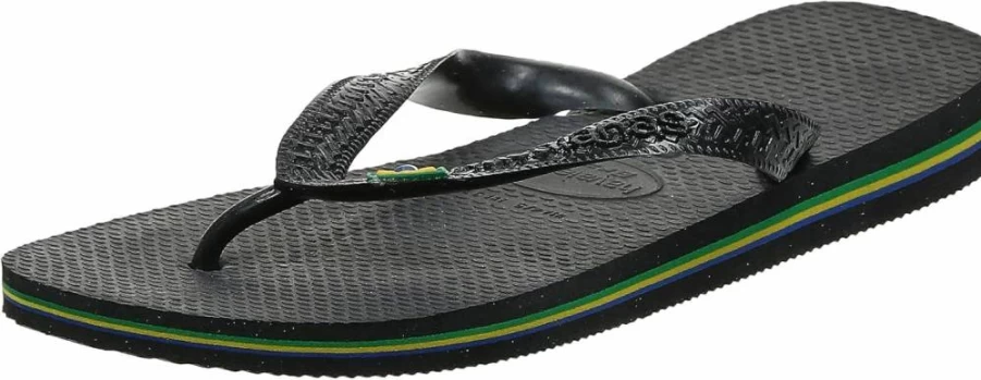 Havaianas Women's Brazil Logo Flip Flops - Comfortable Summer Sandals with Iconic Brand Design