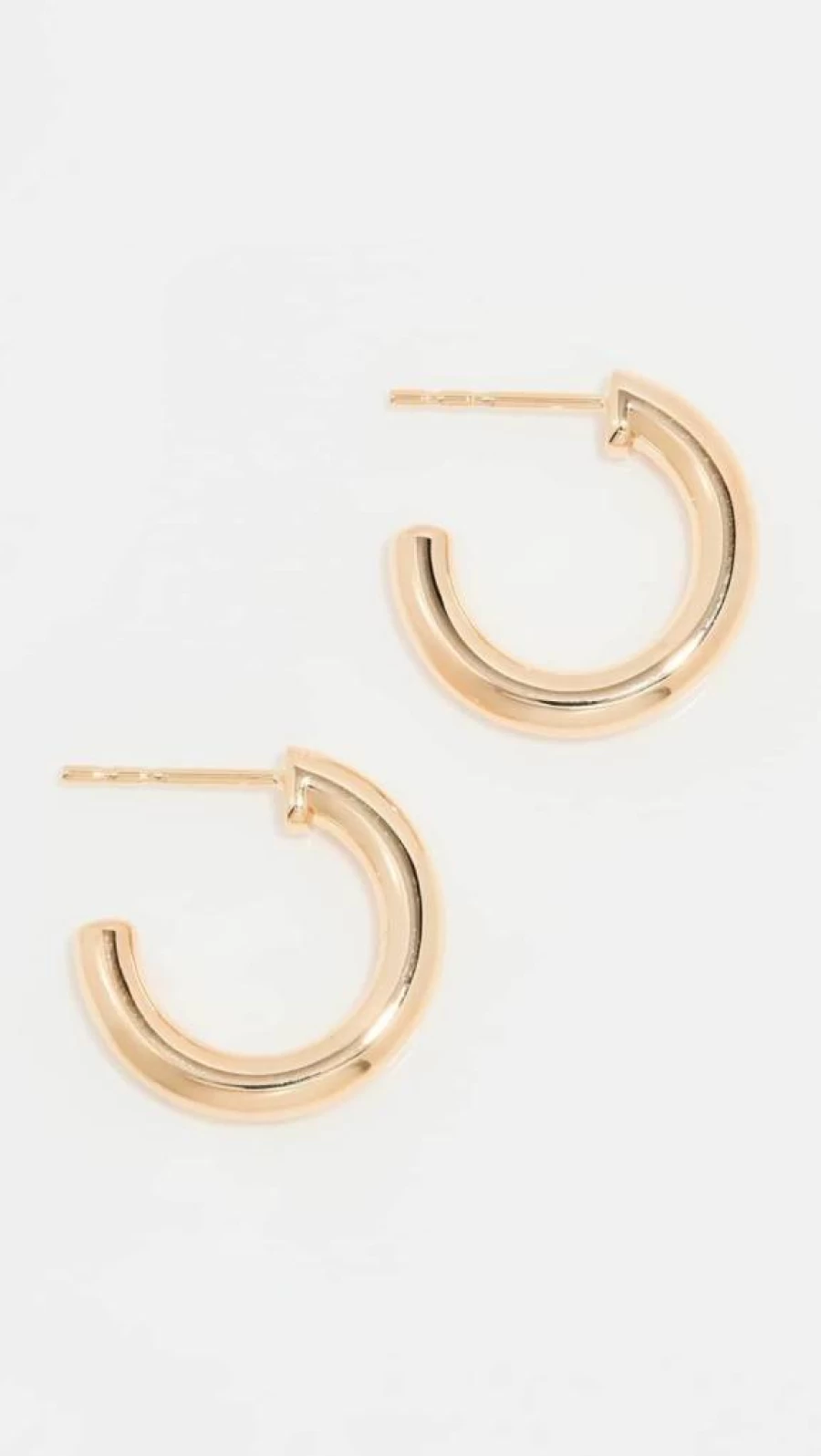 EF Collection Women's Sasha Bubble Hoop Earrings - Trendy Gold-Plated Statement Earrings for Women