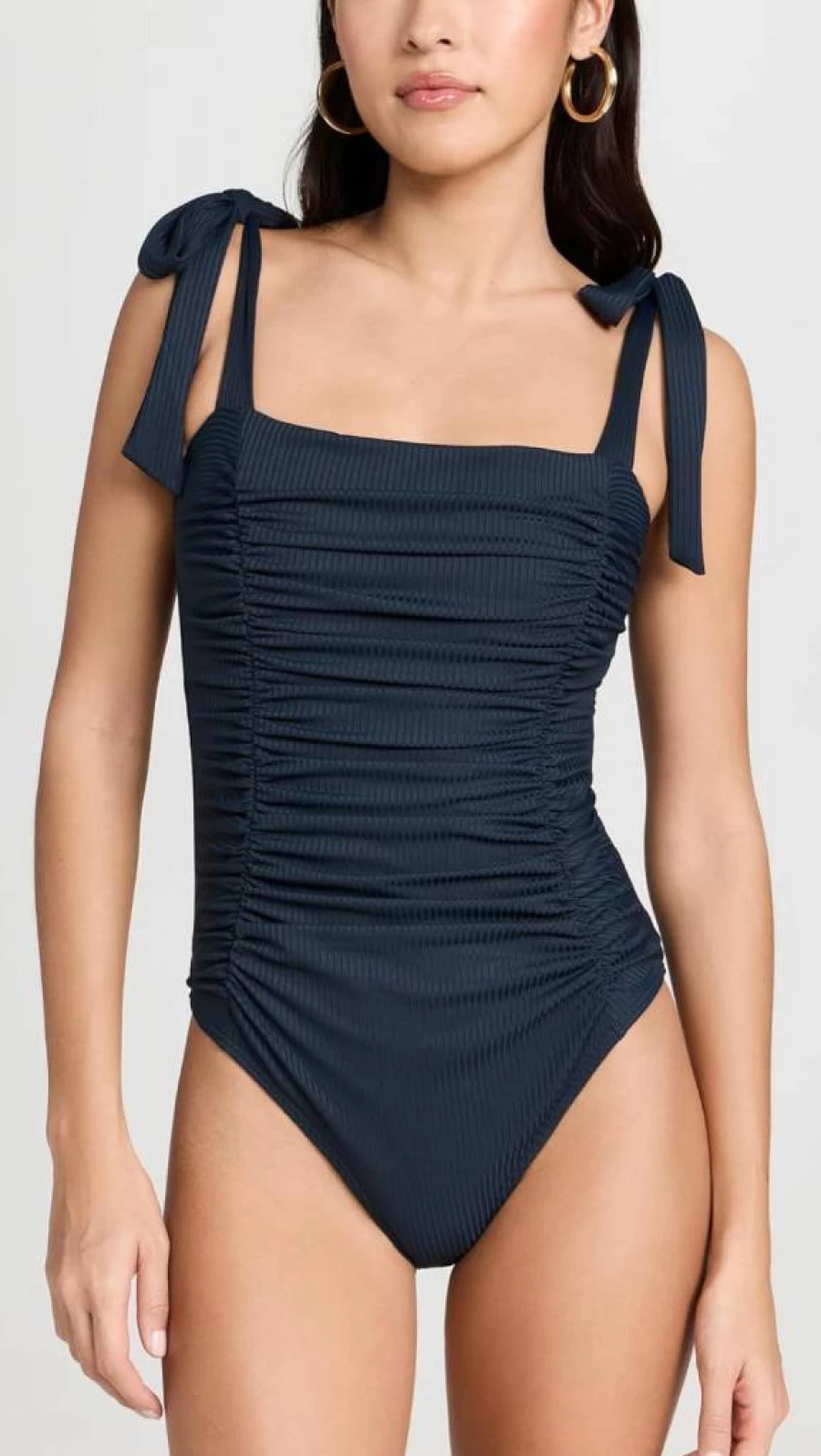 MINKPINK Women's Constance Ruched One Piece Swimsuit - Stylish & Sexy Beachwear