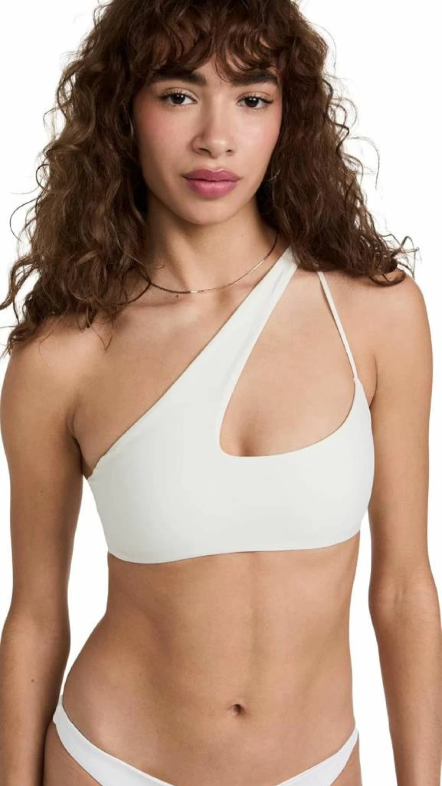 MIKOH Women's Queensland Cross Shoulder Bikini Top - Stylish Swimwear for Women