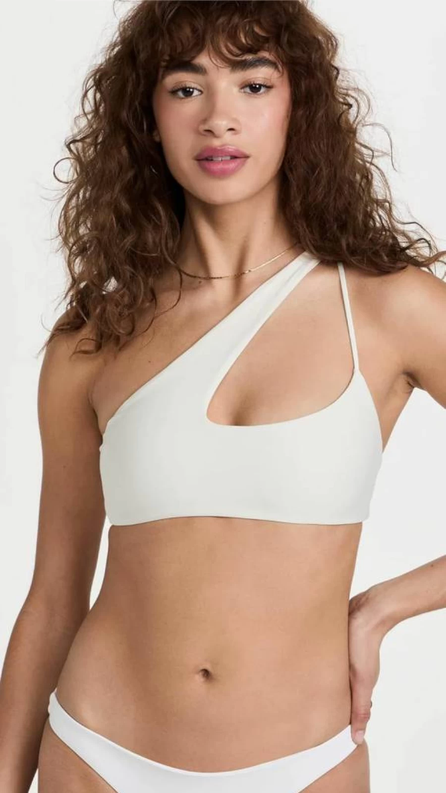 MIKOH Women's Queensland Cross Shoulder Bikini Top - Stylish Swimwear for Women