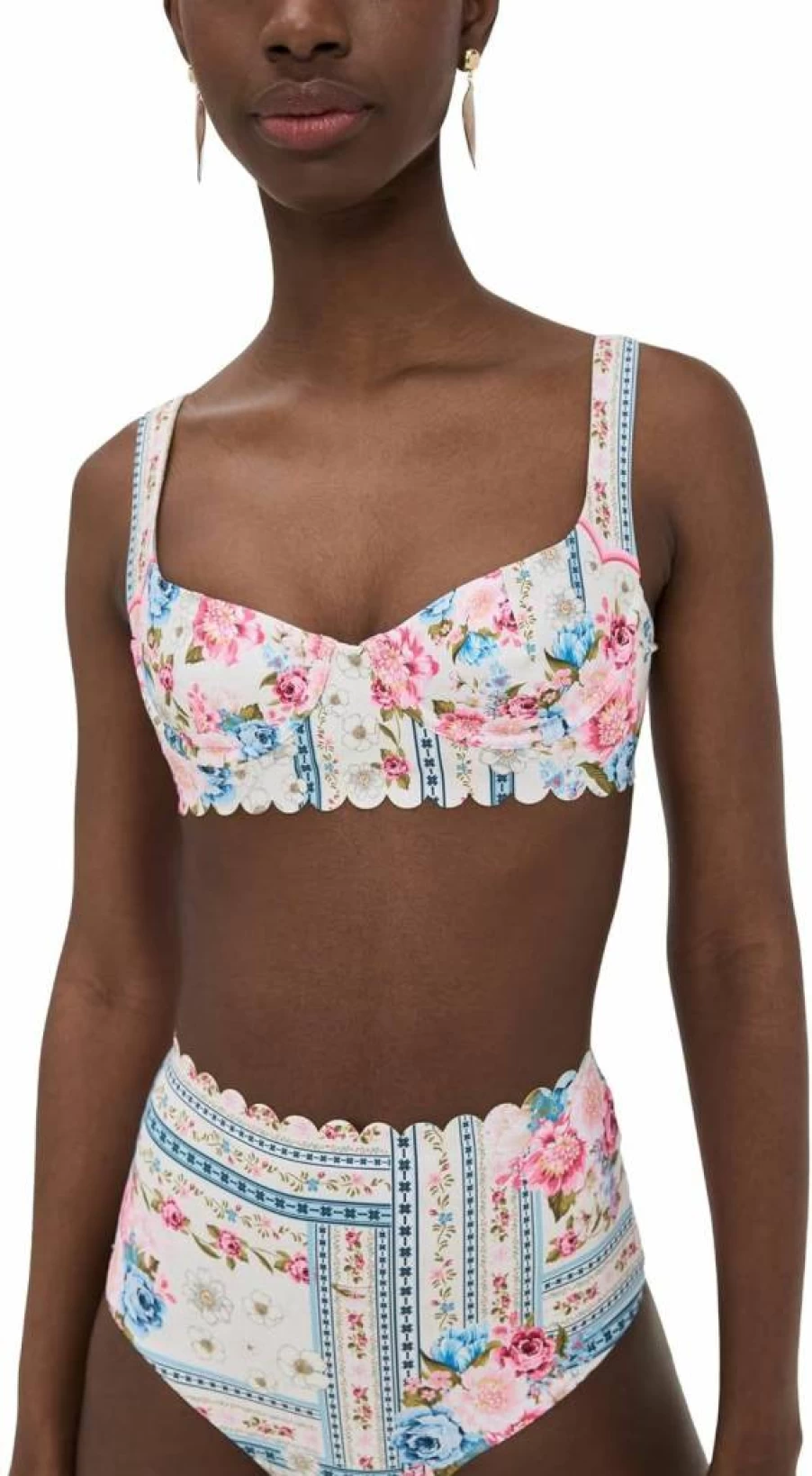 AGUA BENDITA Balena Meraki Bikini Top for Women - Stylish Swimwear