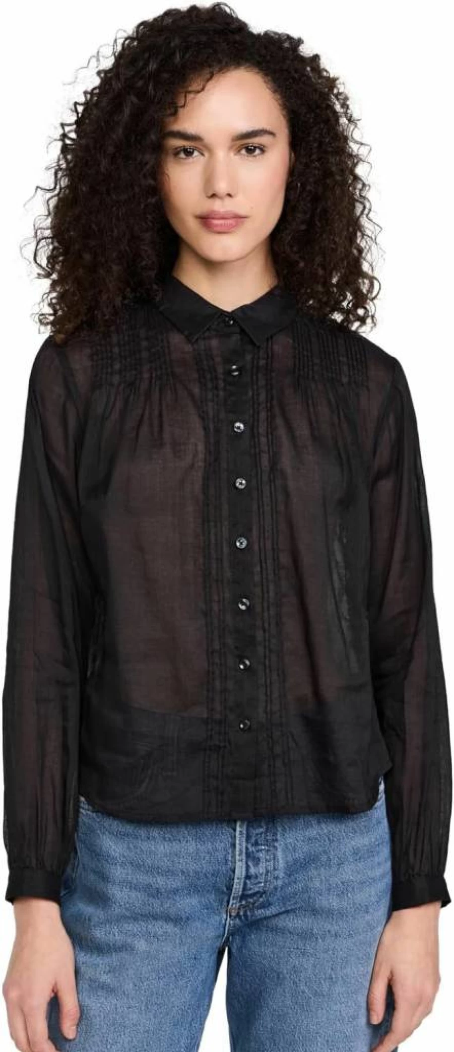 Birds of Paradise Women's Hazel Blouse - Elegant Feminine Top for Casual & Dressy Occasions
