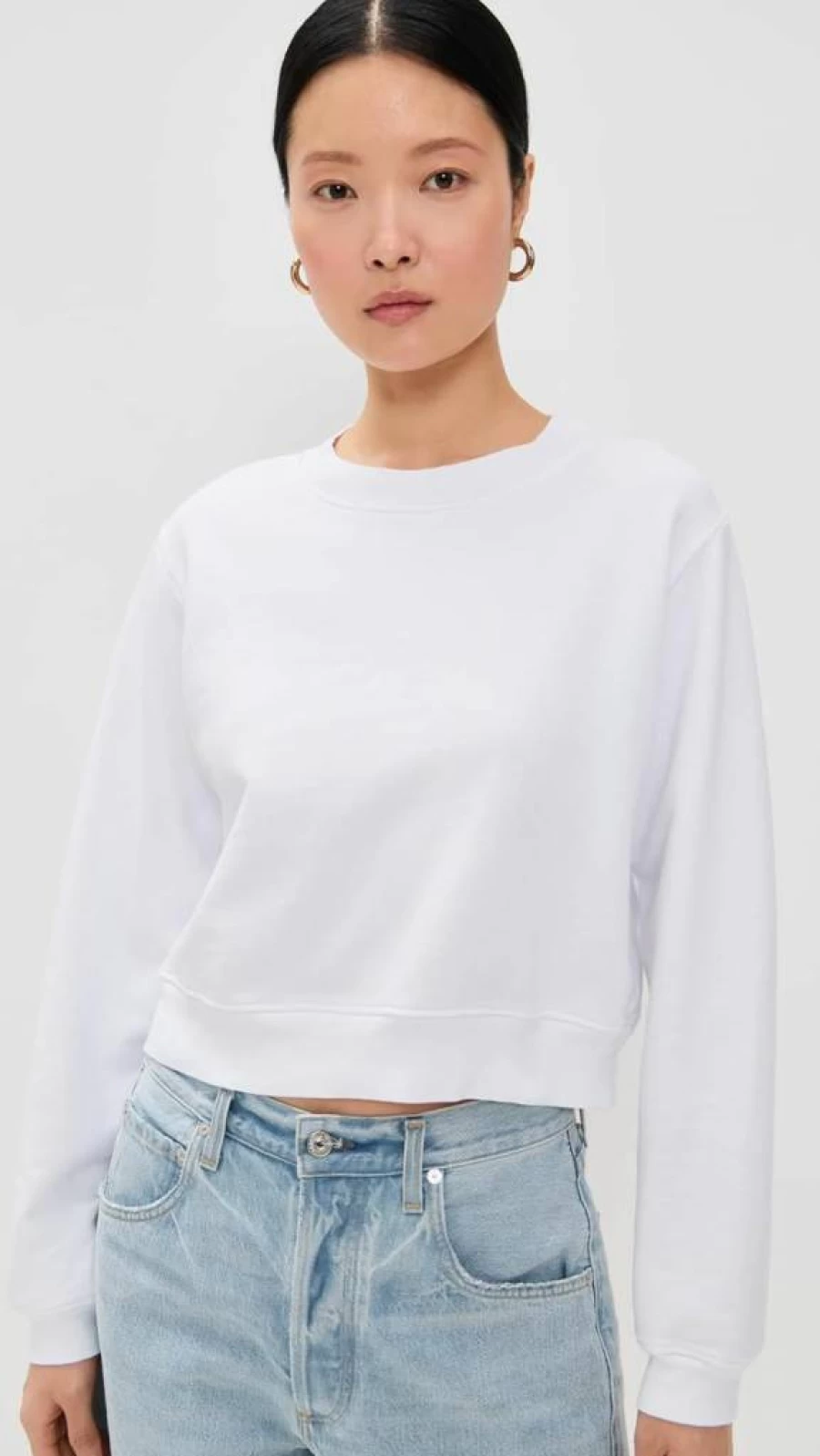 Cotton Citizen Women's Milan Cropped Sweatshirt - Stylish Casual Pullover for Women
