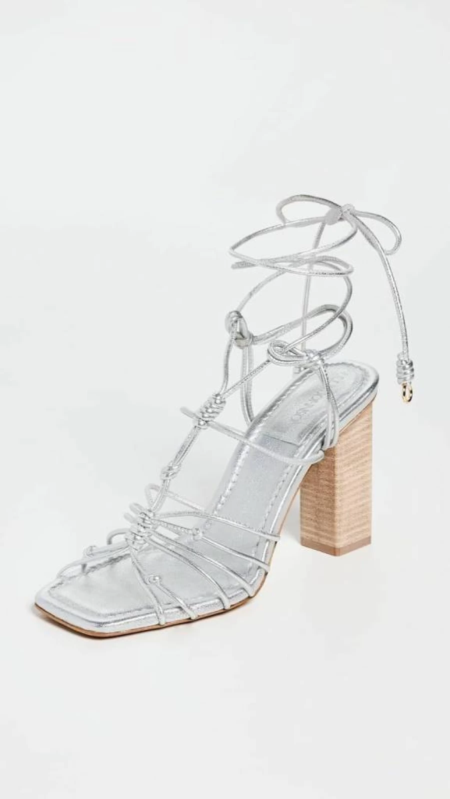 Ulla Johnson Women's Knotted High Heel Sandals – Stylish Designer Summer Shoes