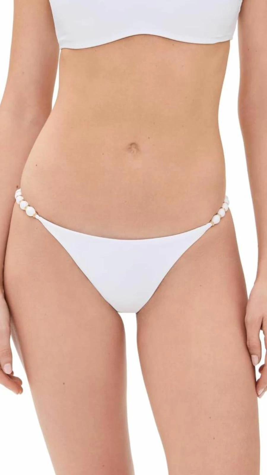 ViX Paula Hermanny Women's Beaded Bikini Bottoms - Stylish Swimwear Bottom