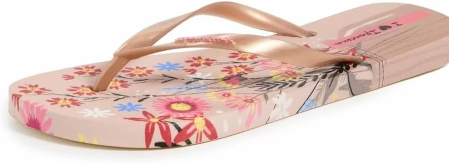 Ipanema Women's Verão Tropical Flip Flops - Comfortable Summer Sandals with Vibrant Design