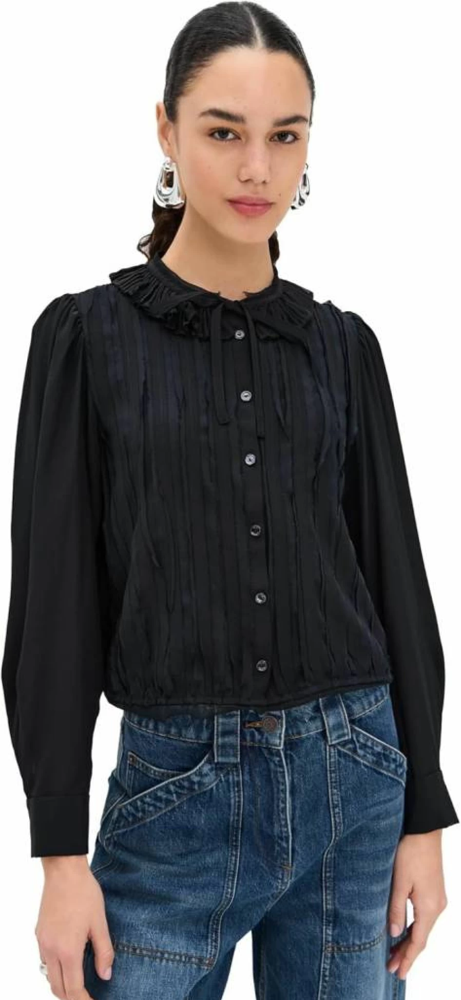 Ulla Johnson Karla Blouse for Women - Elegant Feminine Top