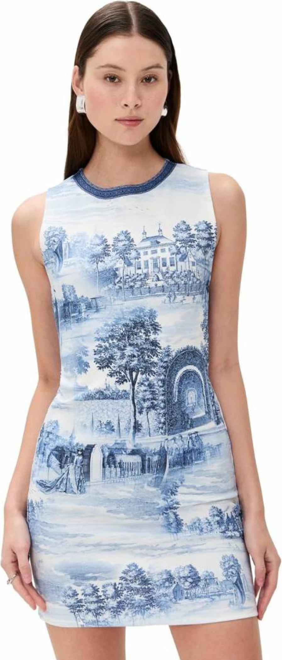 alice + olivia Wynell Fitted Mini Dress for Women - Stylish & Elegant Party Wear