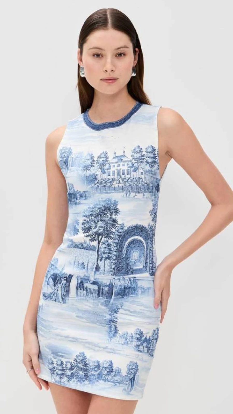 alice + olivia Wynell Fitted Mini Dress for Women - Stylish & Elegant Party Wear