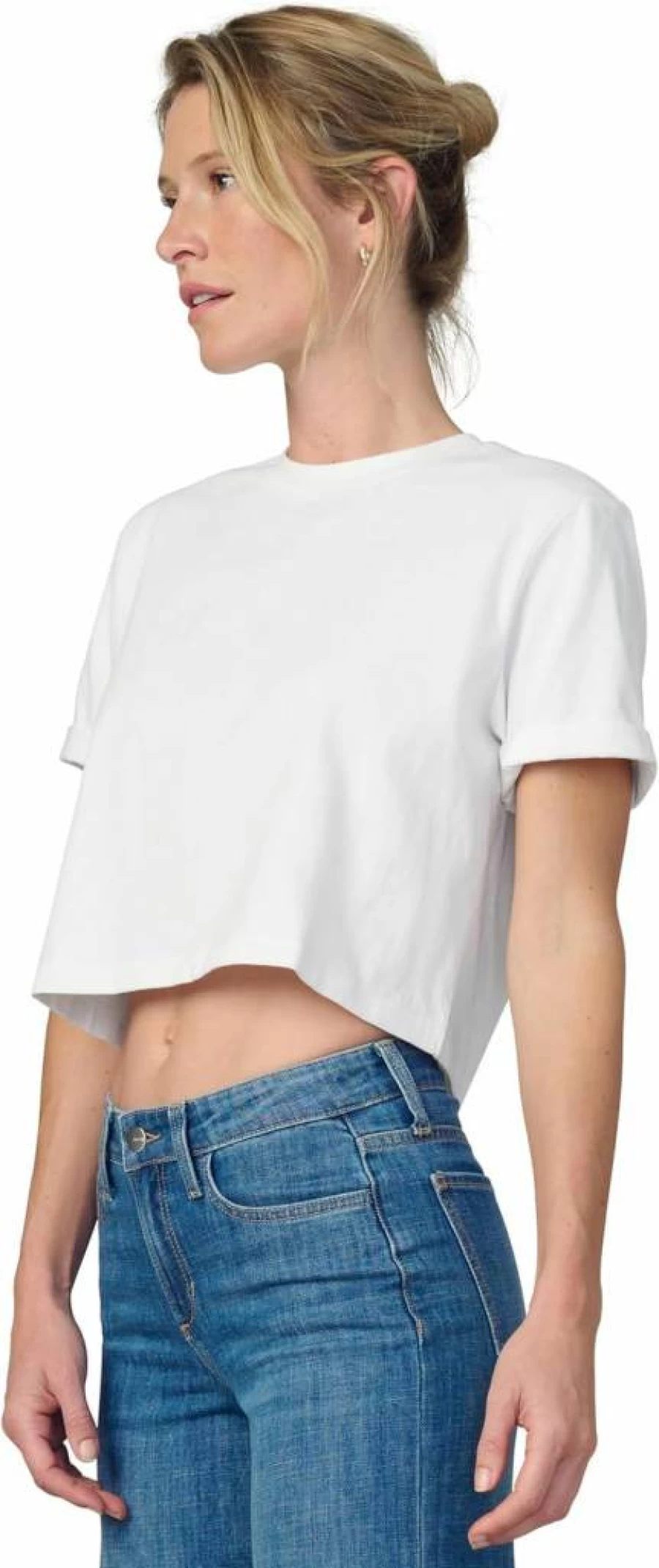 Joe's Women's Boxy T-Shirt - Relaxed Fit Casual Tee