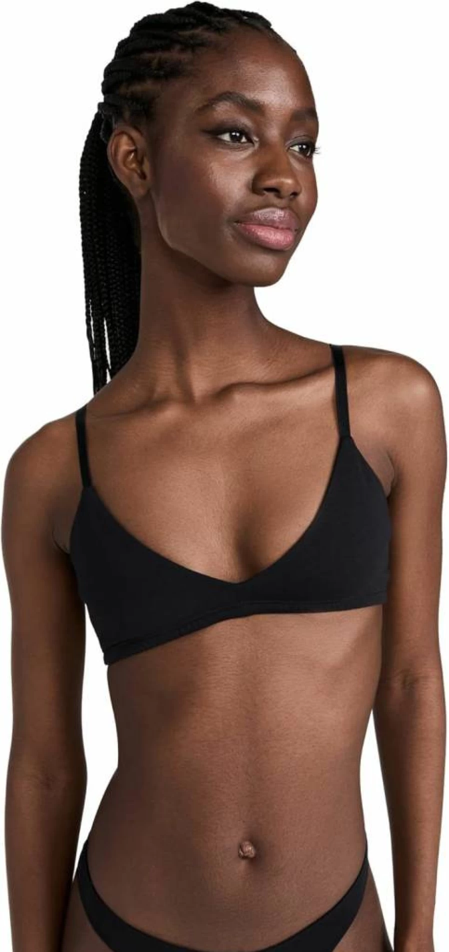 Eberjey Women's Pima Cotton Bralette - Soft Stretch Comfort Wireless Bra