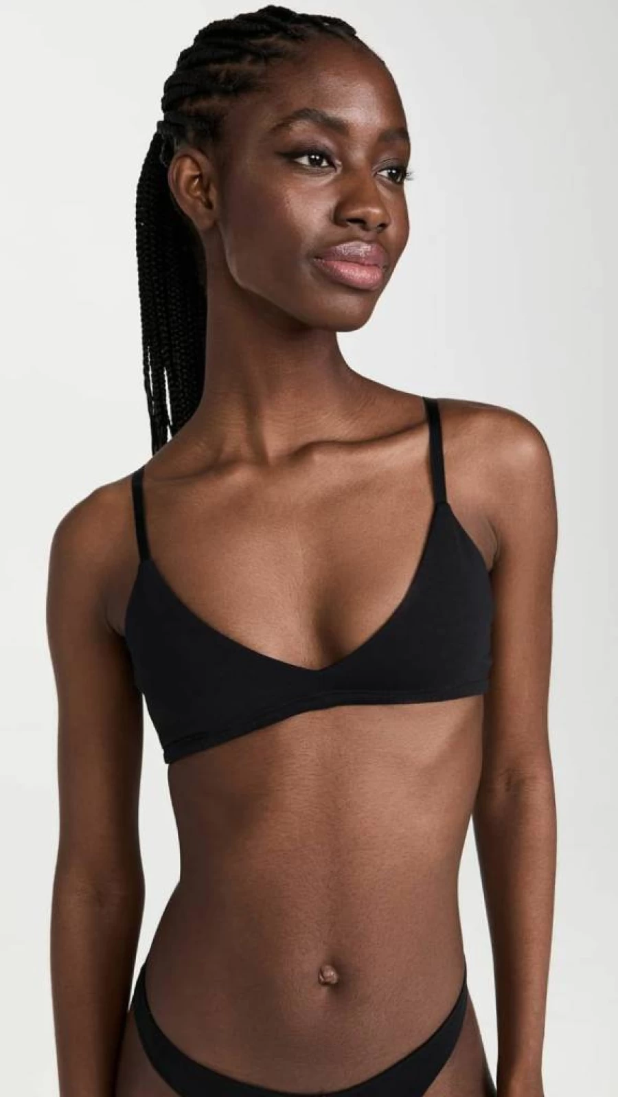 Eberjey Women's Pima Cotton Bralette - Soft Stretch Comfort Wireless Bra