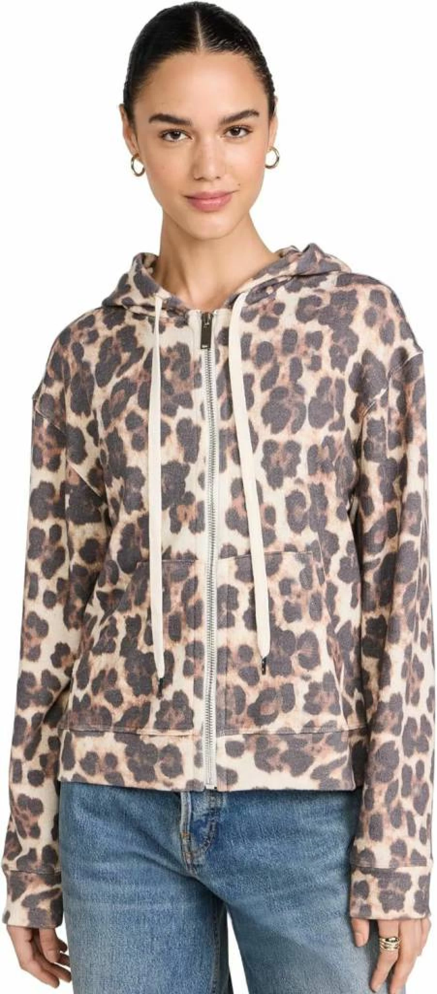 Le Superbe Women's Zip-Up Hoodie - Stylish & Comfortable Fleece Jacket