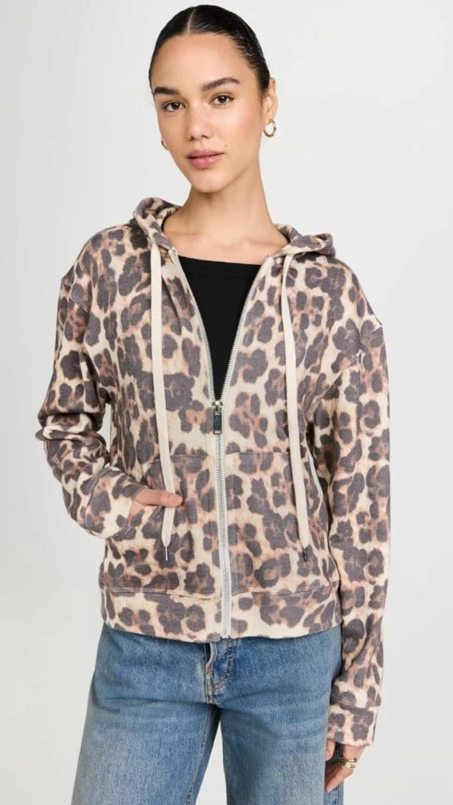 Le Superbe Women's Zip-Up Hoodie - Stylish & Comfortable Fleece Jacket