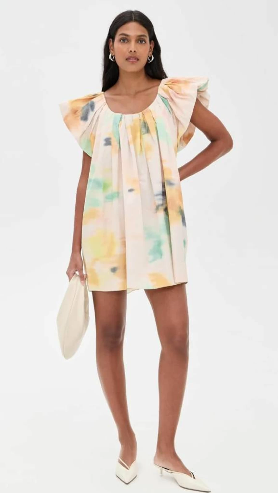 ALC Women's Abi Dress - Elegant Flowy Casual Summer Dress for Women
