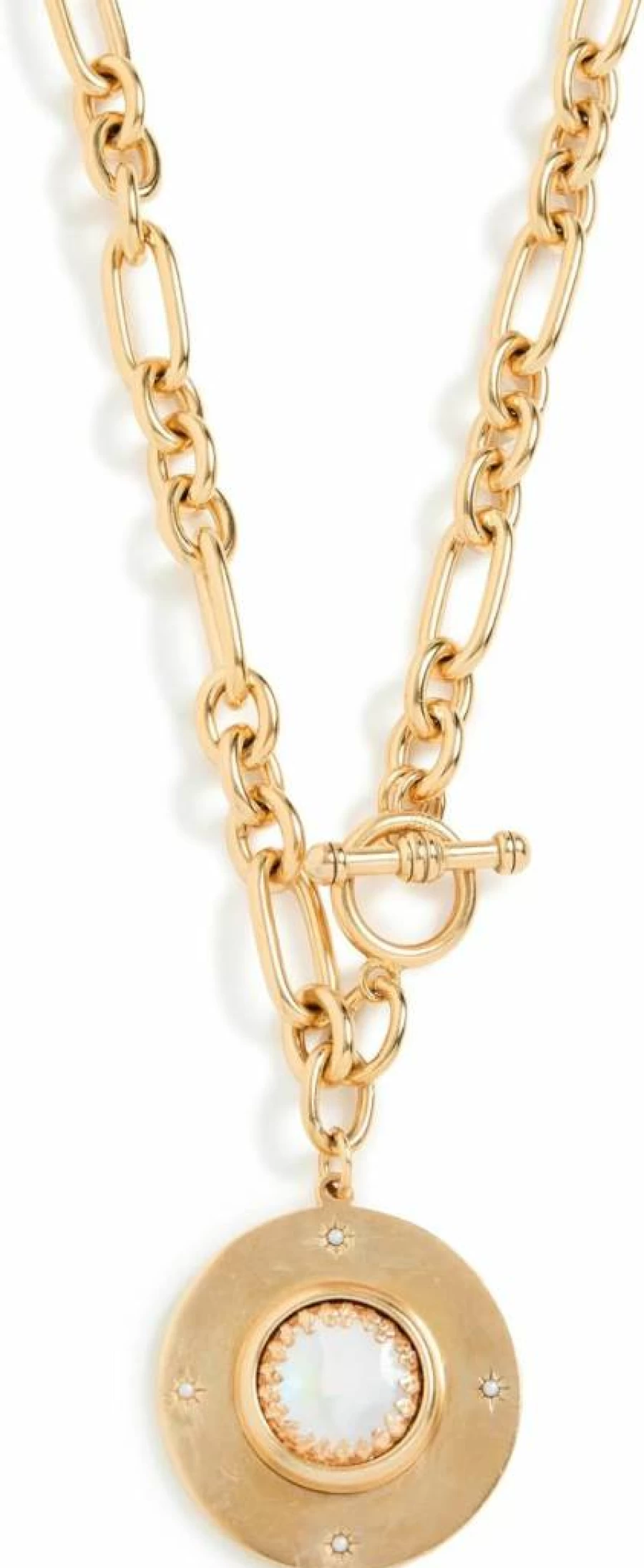 Brinker & Eliza Women's Saturn Pendant Necklace - Elegant Celestial Jewelry for Women