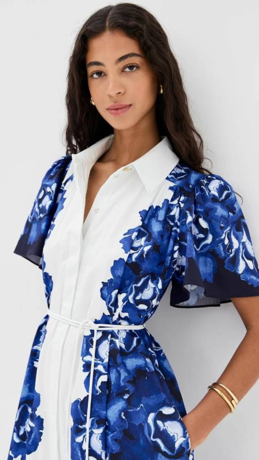 Aje Women's Fernanda Midi Dress - Elegant Flowy Boho Chic Summer Dress