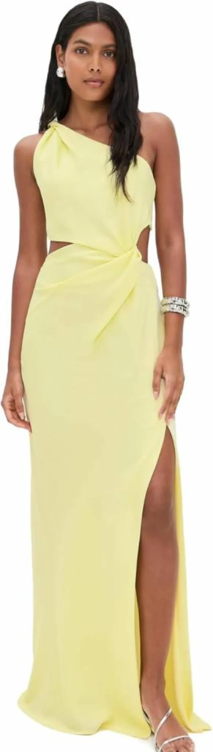 MISHA Women's Kristin Satin Evening Dress - Elegant Formal Gown for Special Occasions