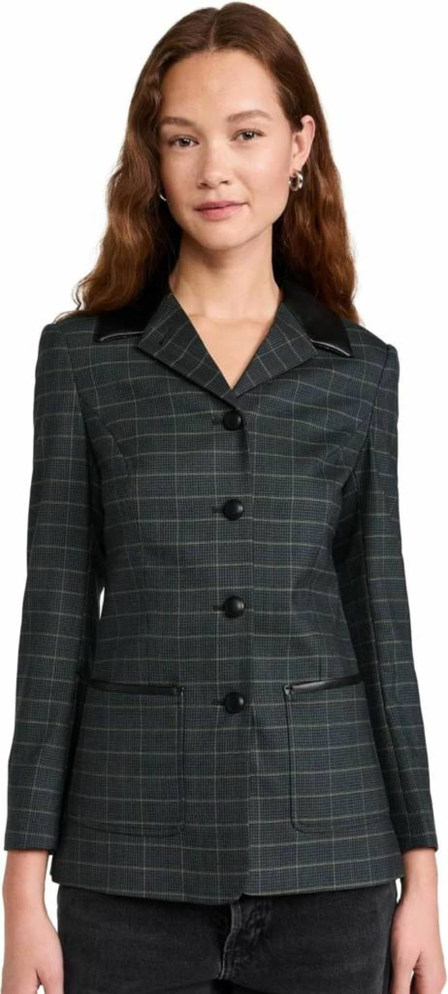 Rag & Bone Women's Drew Wool Blazer - Classic Tailored Jacket for Women