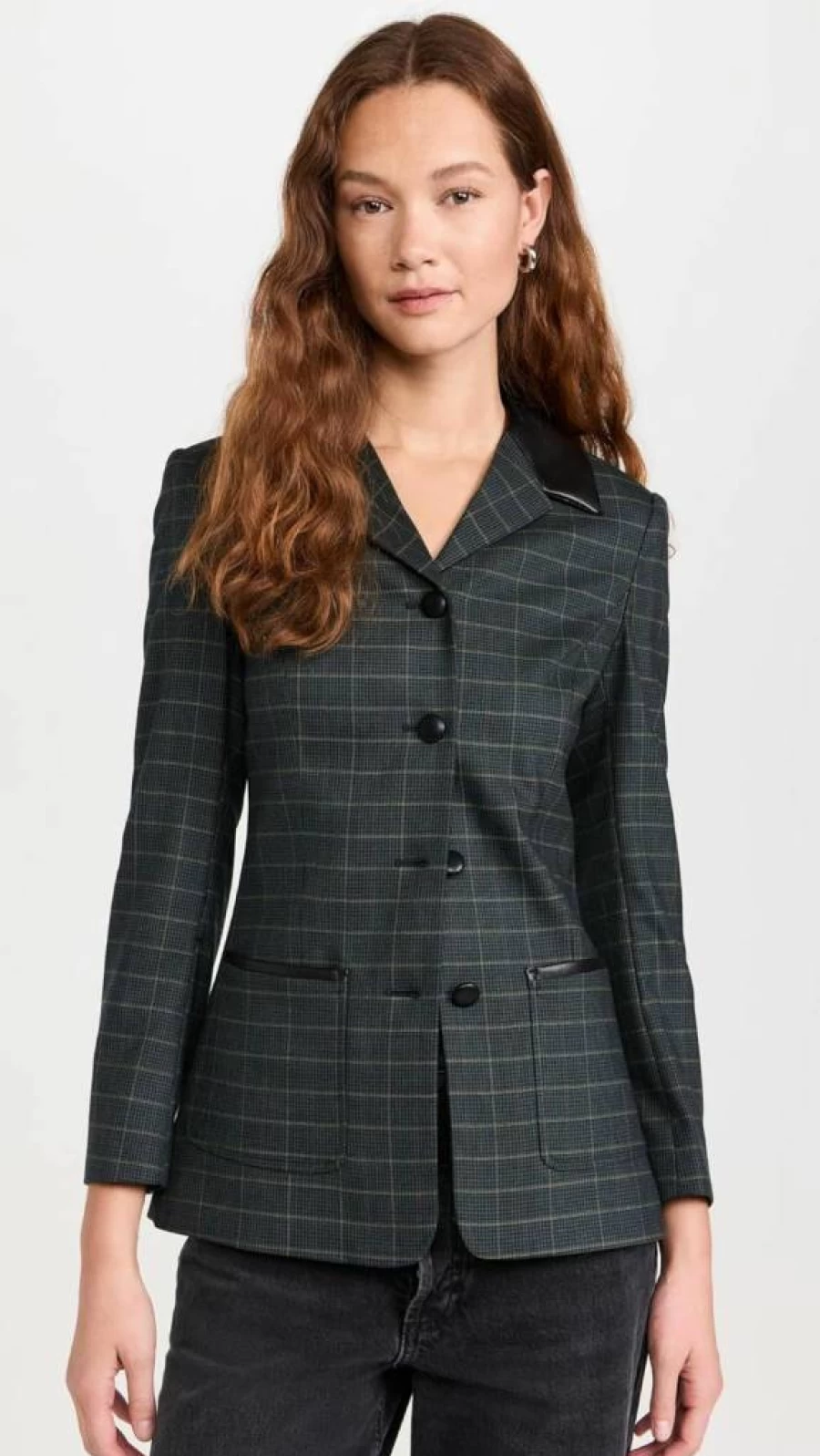 Rag & Bone Women's Drew Wool Blazer - Classic Tailored Jacket for Women