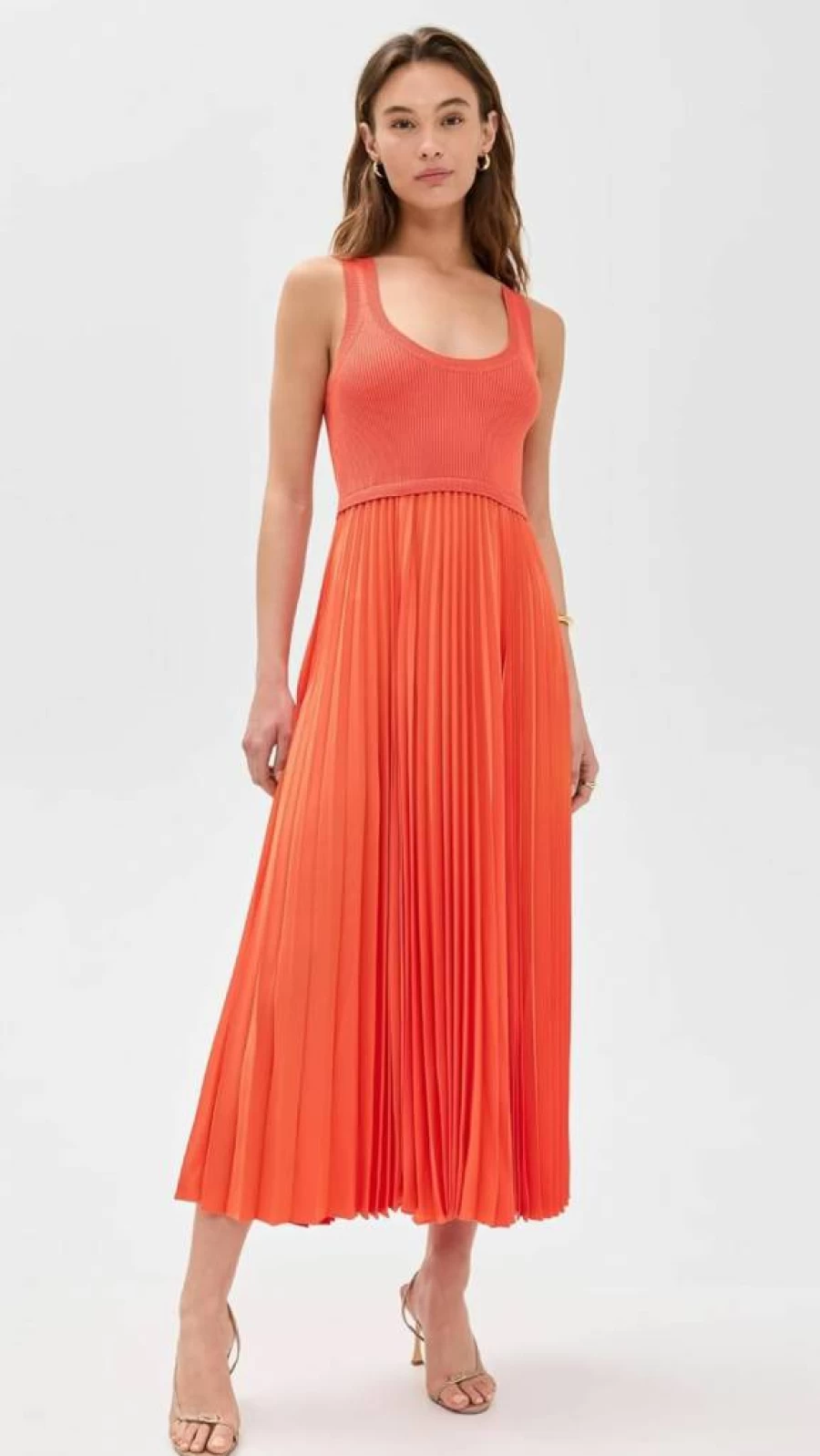 Cinq a Sept Women's Parma Dress - Elegant Flowy Midi Dress for Women
