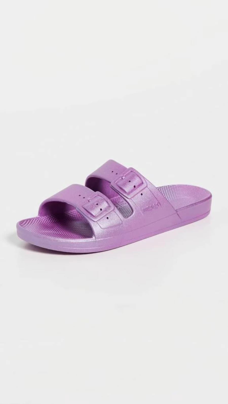Freedom Moses Women's Metallic Sandals - Lightweight Slide Sandals for Women