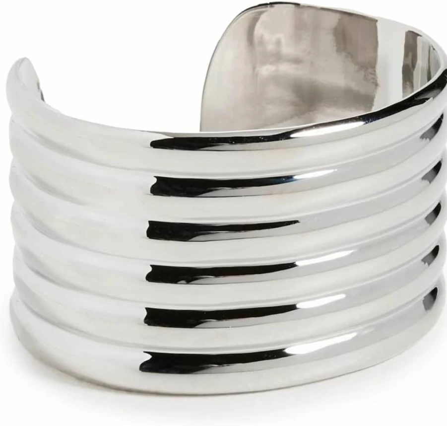 SHASHI Women's Domino Cuff Bracelet - Sterling Silver Fashion Jewelry for Women