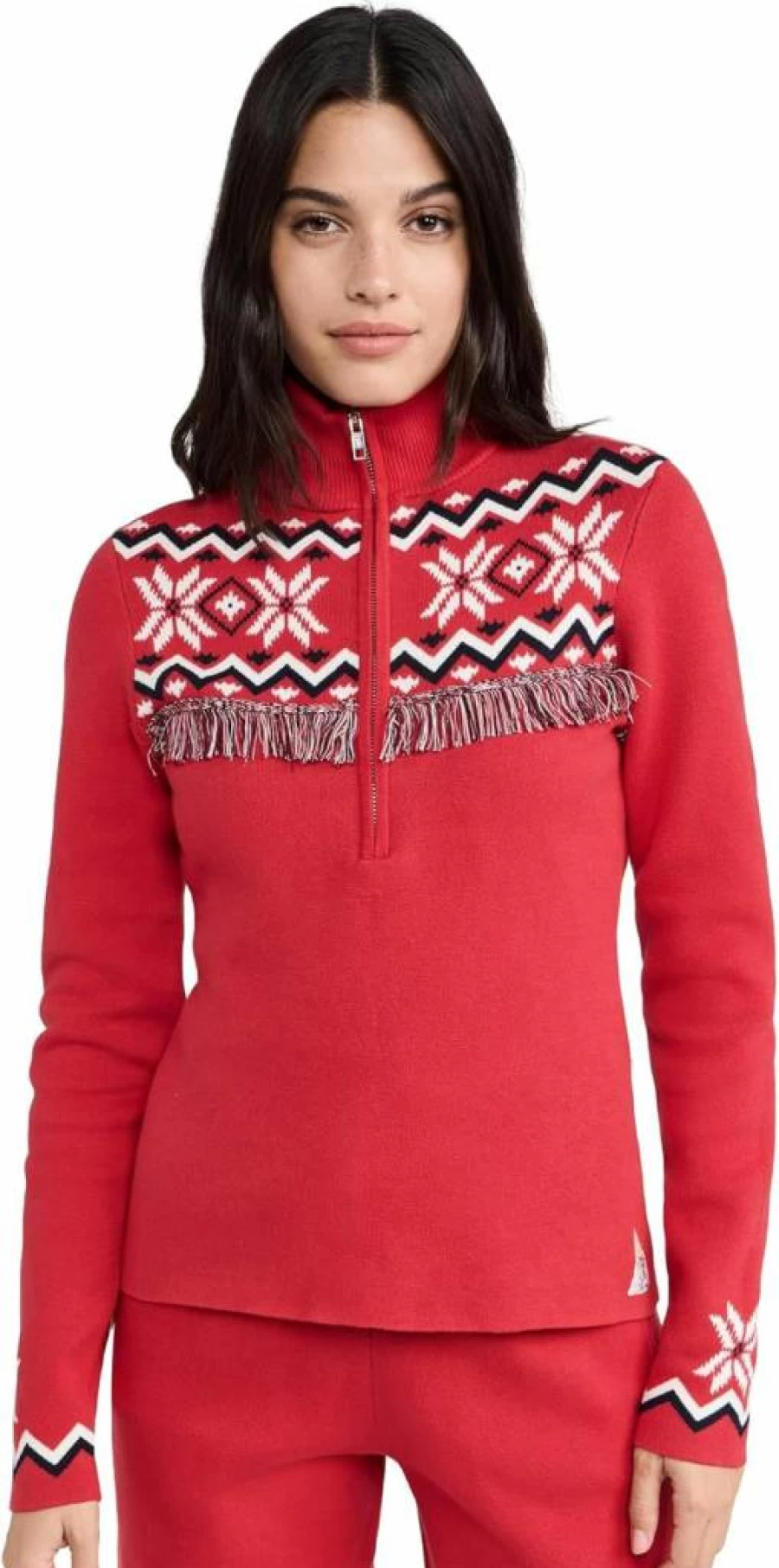 The Upside Women's Keystone Blanche Half Zip Sweatshirt - Stylish Pullover for Casual Wear