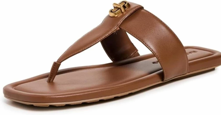 Marc Jacobs Women's The Dual T Strap Sandals - Stylish Comfort for Everyday Wear
