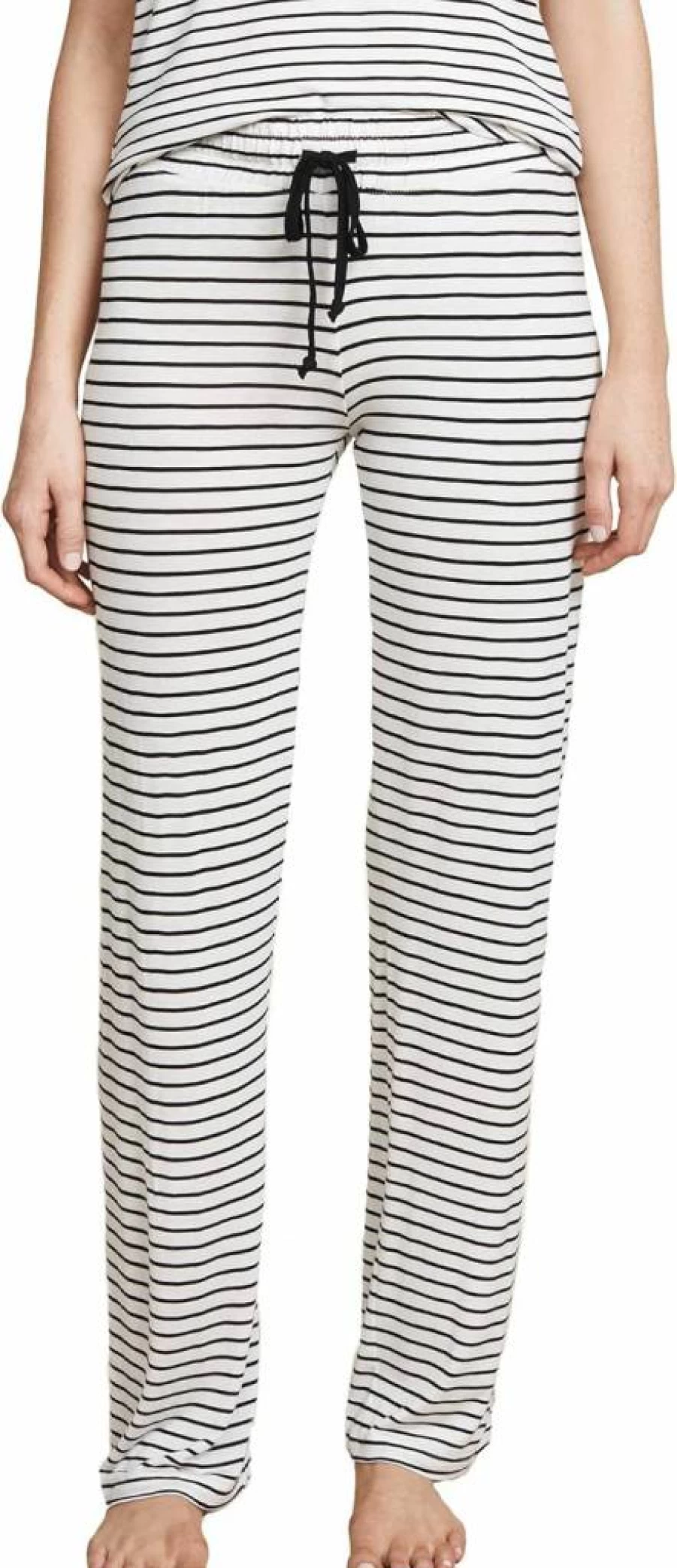 PJ Salvage Women's Comfortable Open Leg Lounge Pants for Relaxation