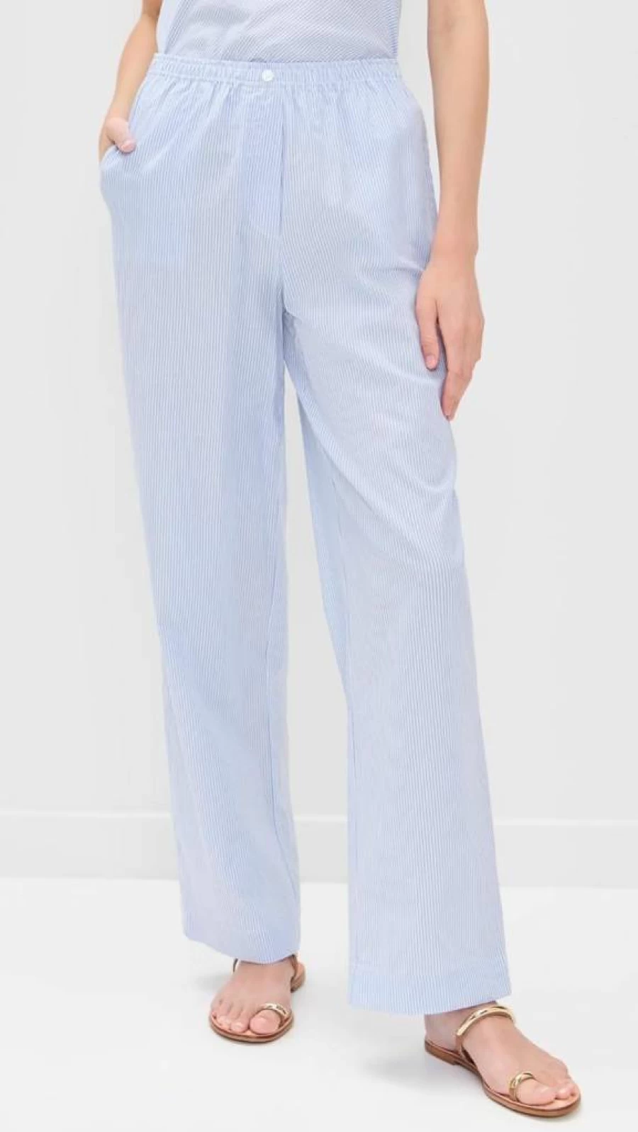 WAYF Women's Sara High-Waisted Travel Pants - Lightweight Comfort for Everyday Wear