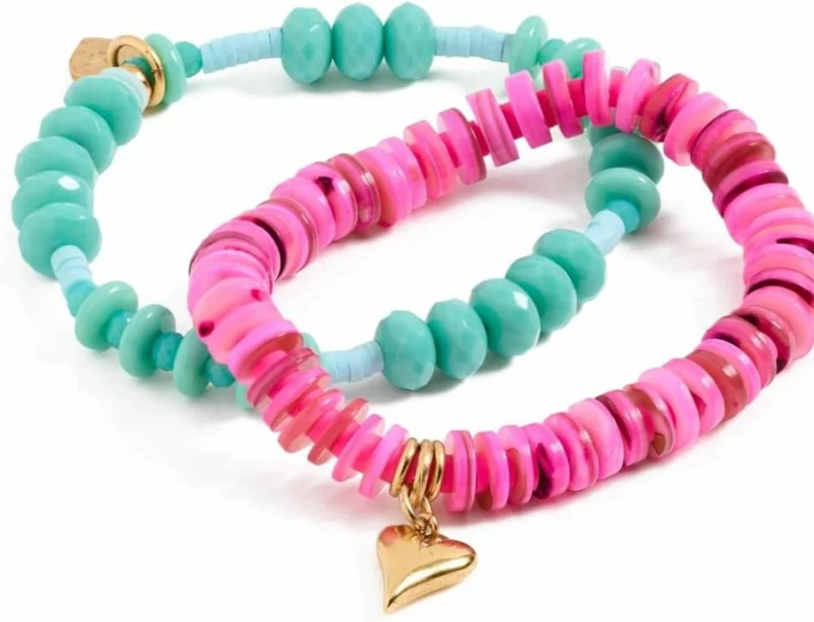 Elizabeth Cole Women's Juno Bracelet Set - Elegant Gold-Tone Chain Bracelet for Women
