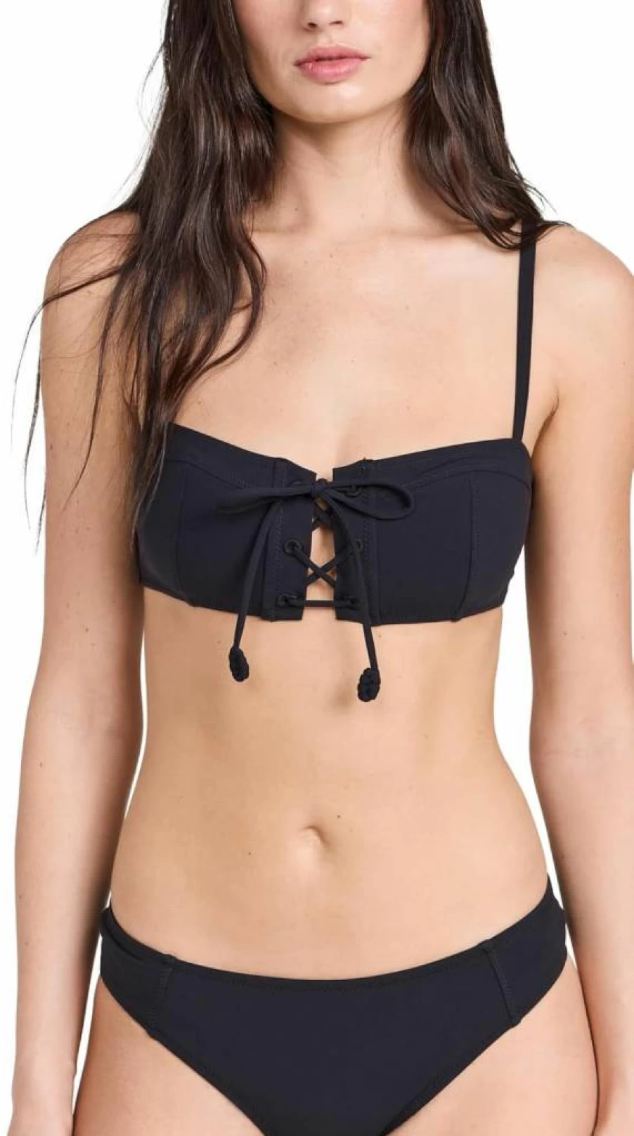 Ulla Johnson Women's Atrani Bikini Top | Floral Print Swimwear | Adjustable Straps