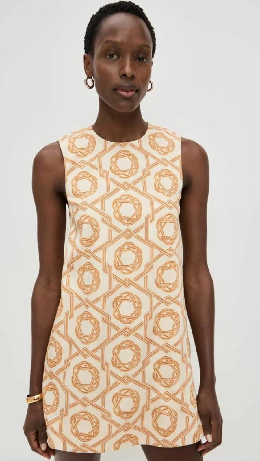 ALEXIS Women's Anicka Dress - Elegant Flowy Summer Dress with V-Neck and Floral Print